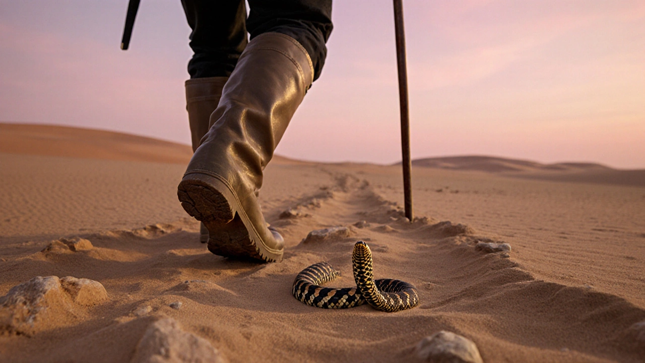 Quels sont les serpents les plus dangereux en Algérie pour les voyageurs du désert ?