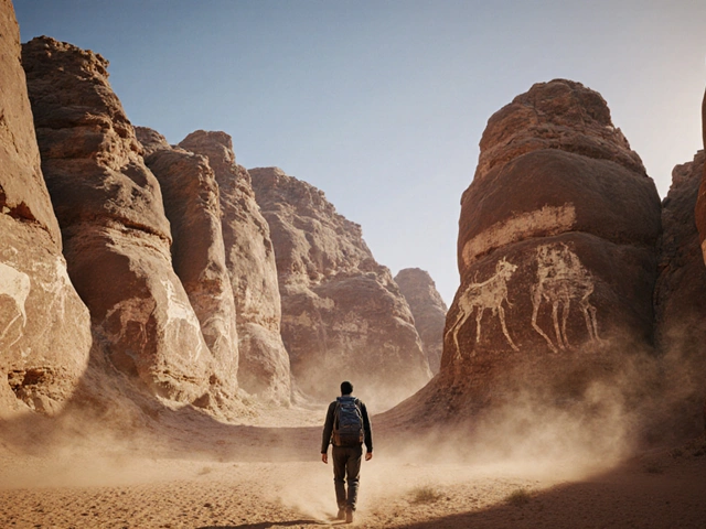 Quel pays faire en circuit dans le désert algérien ?