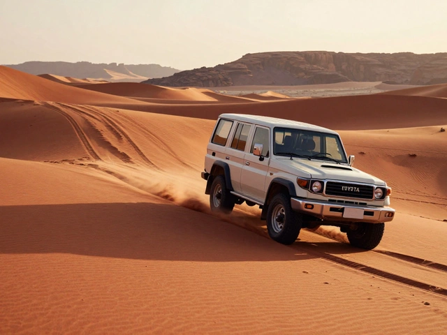 Est-il possible de rouler avec sa voiture sur un circuit désertique en Algérie ?