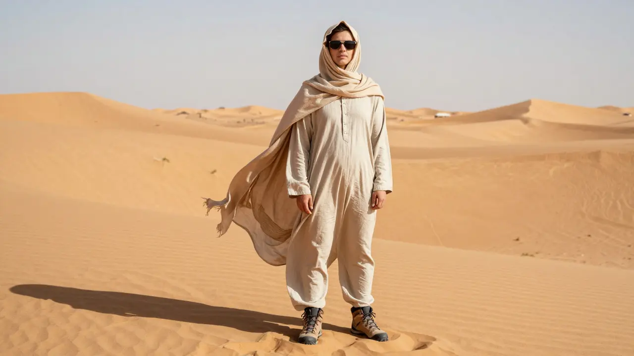 Comment s'habiller dans le désert algérien pour rester au frais et en sécurité