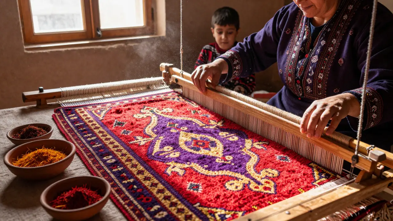 Quels sont les trois types d'artisanat en Algérie ?