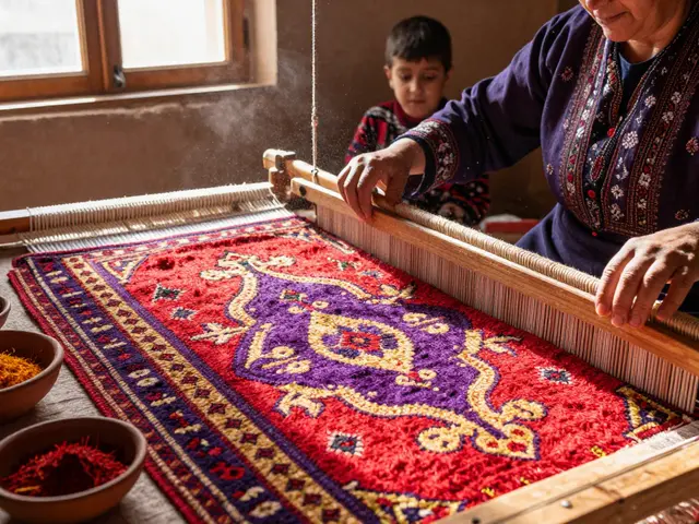 Quels sont les trois types d'artisanat en Algérie ?