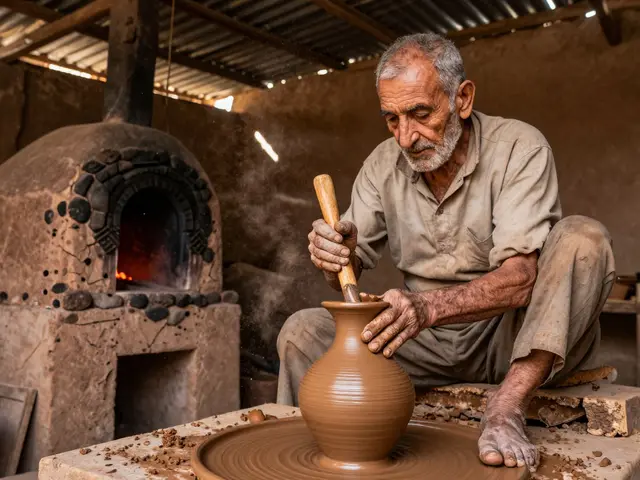 Quel est le métier le plus rare en Algérie ? Découvrez le savoir-faire presque disparu des maîtres de la céramique de Gouraya