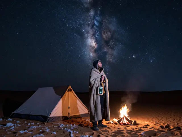 Quelle température fait-il la nuit dans le désert algérien ?